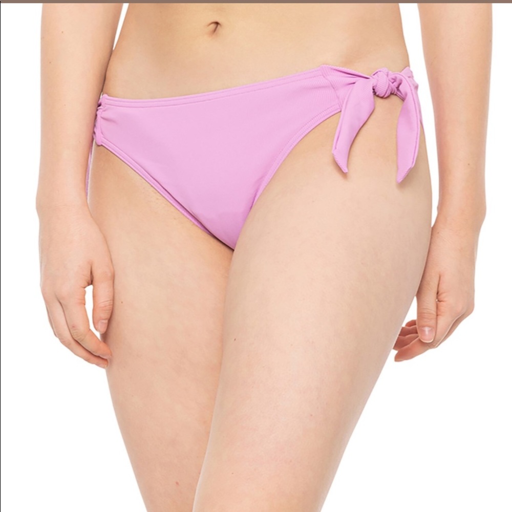 🆕 prAna Ribbed pink Daravy bikini bottoms size XL 102